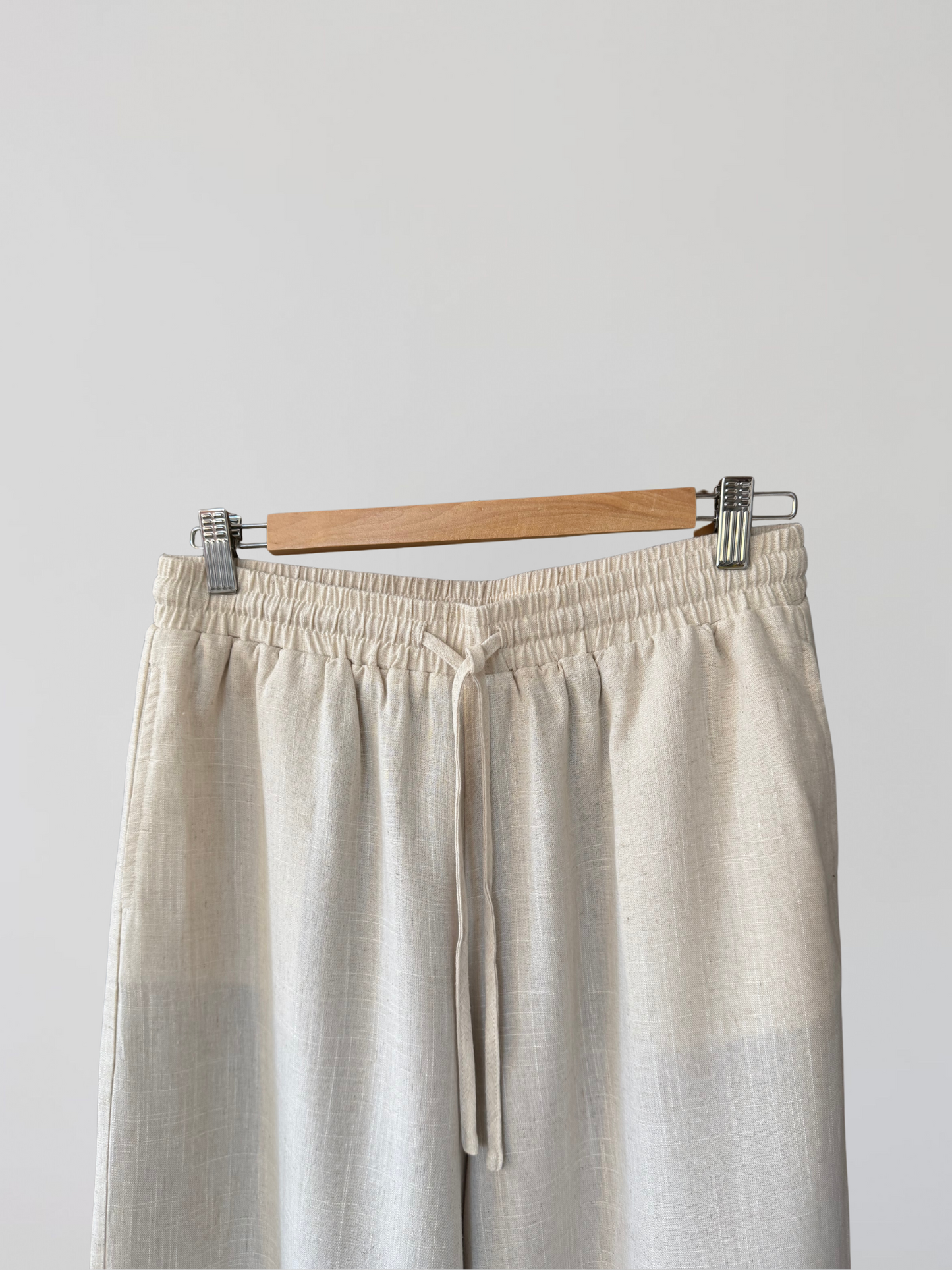 PANTALONI DI LINO AURA