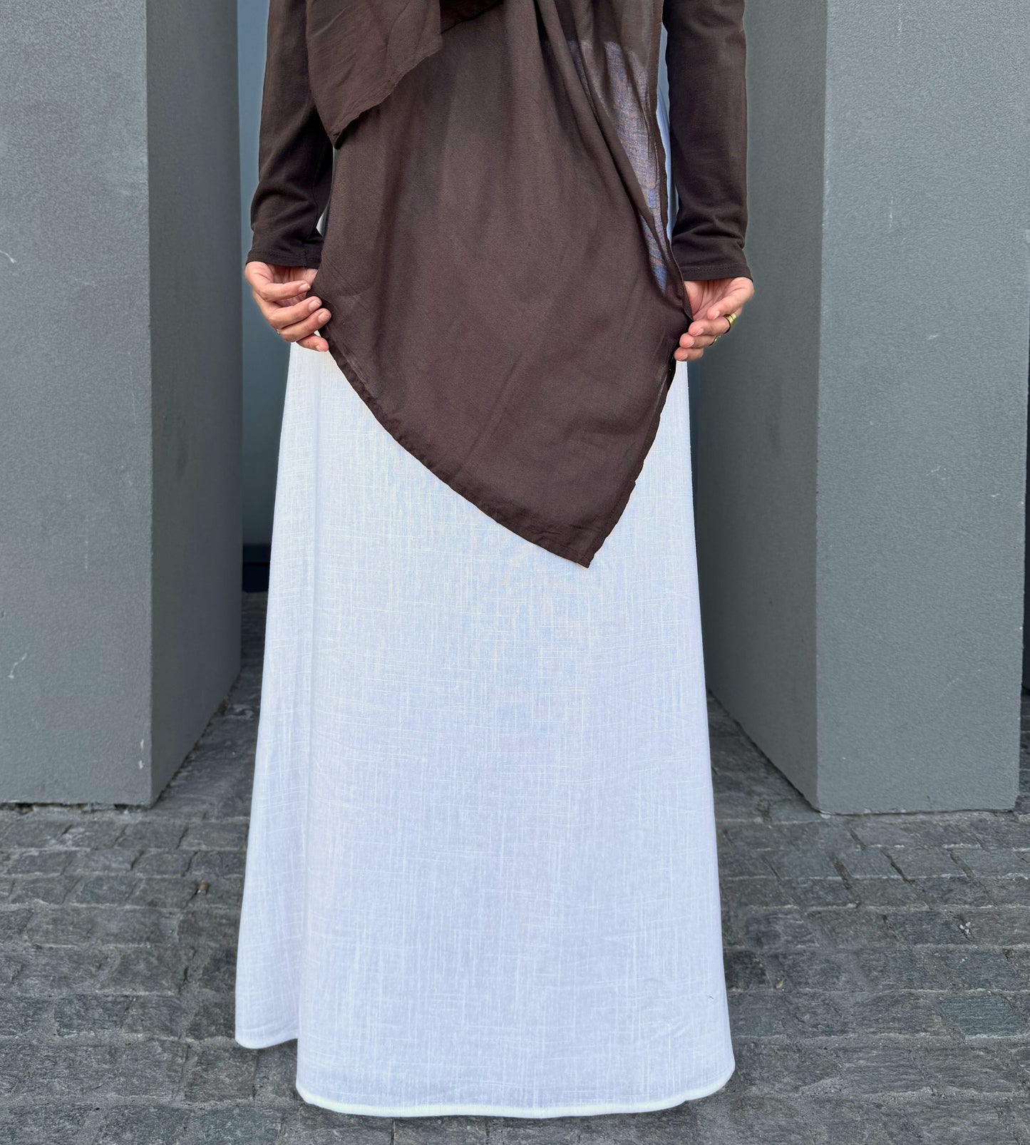 LEYA LINEN SKIRT