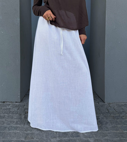 LEYA LINEN SKIRT