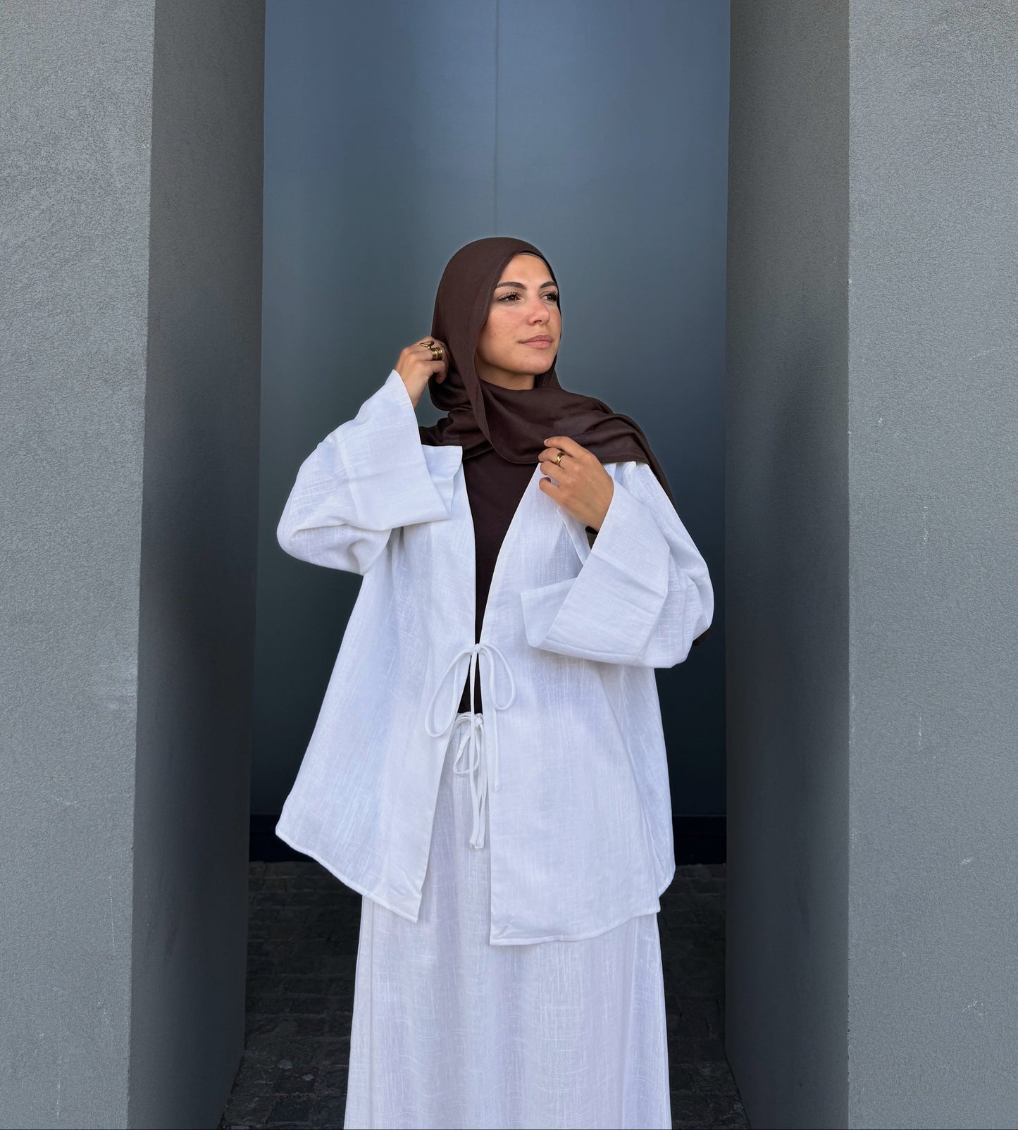 ZAHIRA LINEN TOP
